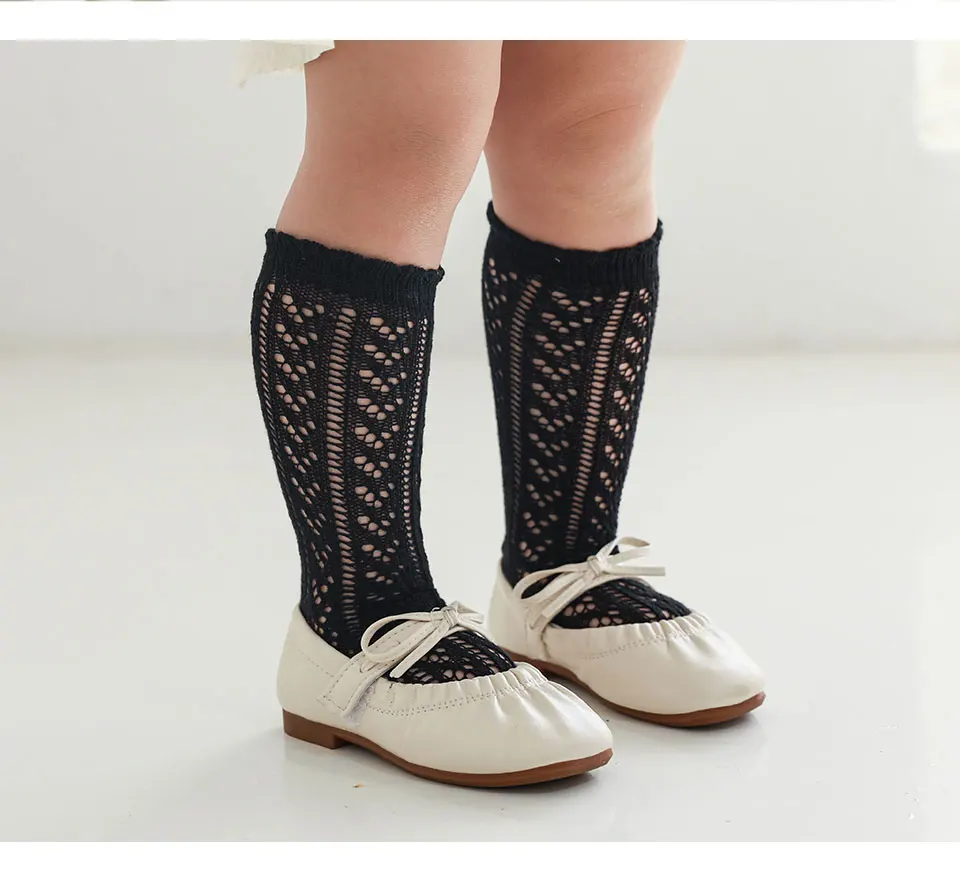 Kids Knee High Socks Child Toddler Girl Newborn Infant Summer Cotton Mesh Cute Princess Frilly Long Sock Kawaii Baby Accessories 11 H2c9d77025edf45189c286e5b07a9aeaaD