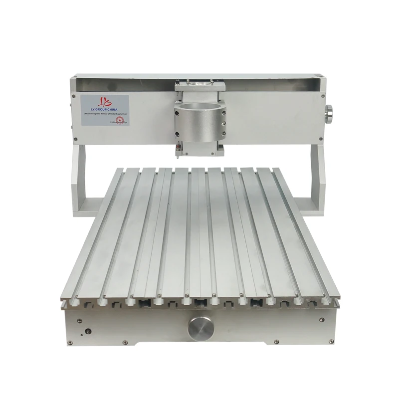 Fresadora de madera CNC, control mach3, 6040, mesa de torno de aluminio