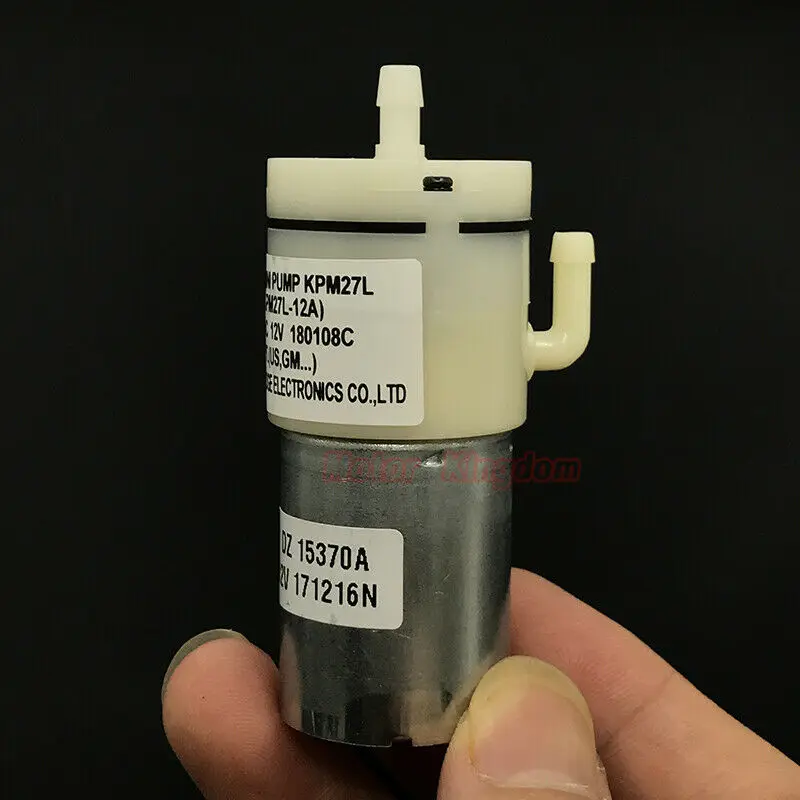 С источником питания от постоянного тока, 6 V-12 V 9V Небольшая 370 мотор воздушный насос вакуумный насос отрицательное Давление насос с воздушным входе и выходе Koge KPM27L