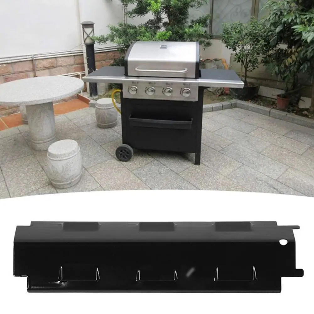 BBQ Grill Heat Shield Heat Plate Shield Gas Grill Plate Barbecue For Char Broil Oven Replacement Part 4Pcs Oven Repl