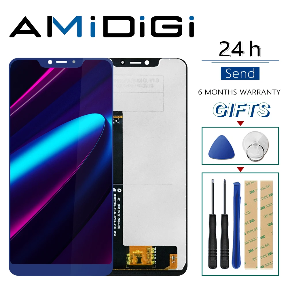ЖК дисплей 6 18 дюйма для Cubot P20 детали замены с инструментами и клеем телефона