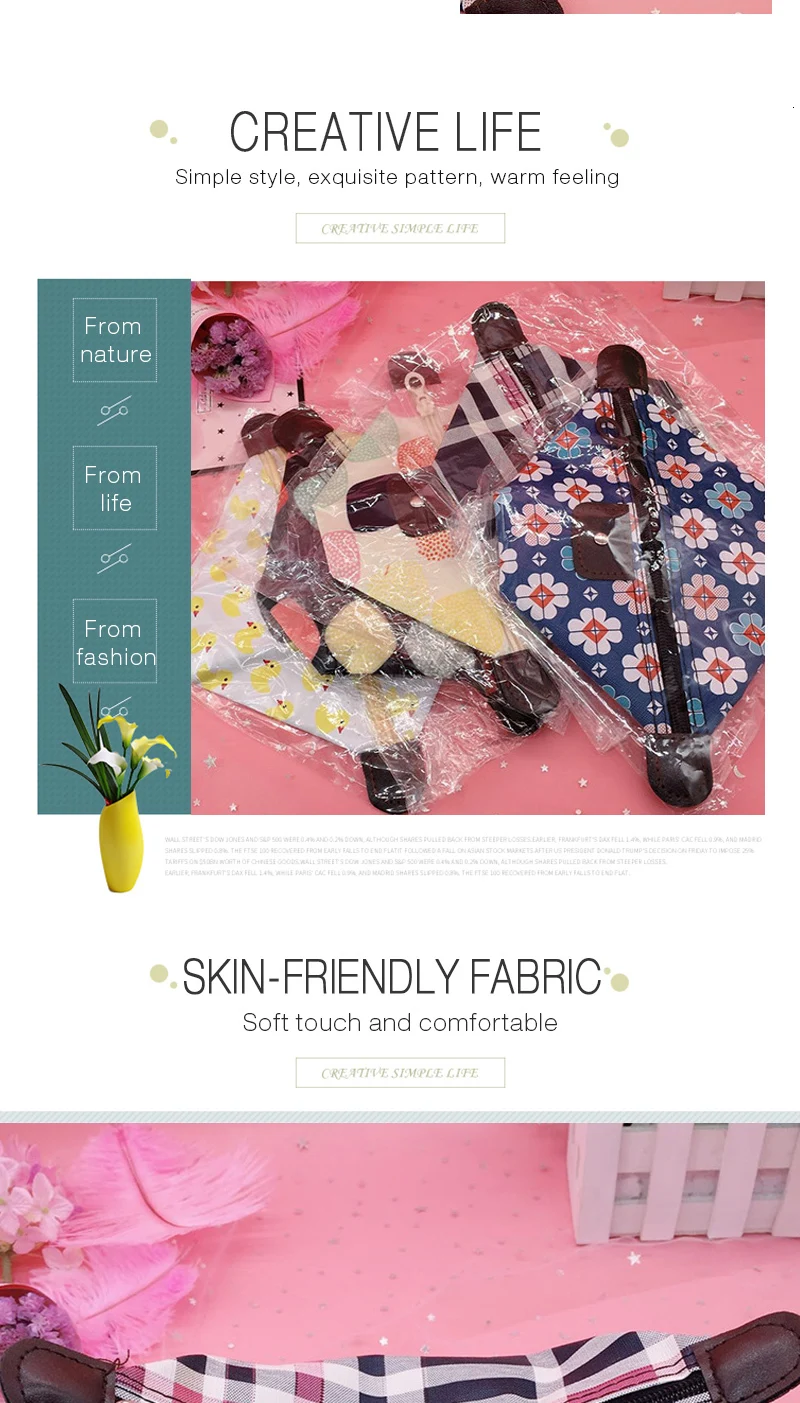 Makeup Travel Package Toilets Ma'am Hand Take Pu Waterproof bag Yuen Bo Type Dumplings cosmetic Floral Casual canvas bag