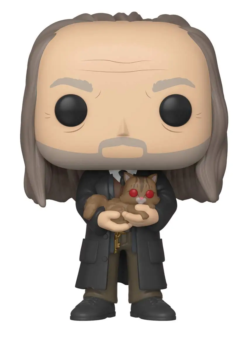 NYCC эксклюзивные официальные Funko поп-фильмы: Гарри Поттер-Филч& MRS. Norris Виниловая фигурка Коллекционная модель игрушки