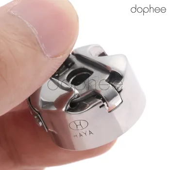 

dophee 1pcs Industrial Sewing Machine Steel Bobbin Case Computer Flat Car Shuttle Bobbin For Lockstitch BROTHER Sewing Machines