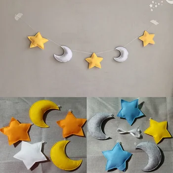 

Nordic Baby Room Handmade Nursery Star Garlands Christmas Kids Room Wall Decorations Photography Props Best Gifts Baby shower
