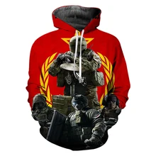 Мужские Толстовки, Толстовки для мужчин, толстовки с эффектом массового эффекта, толстовки с капюшоном с принтом радуги Six Siege, мужские черные толстовки с капюшоном, мужская одежда