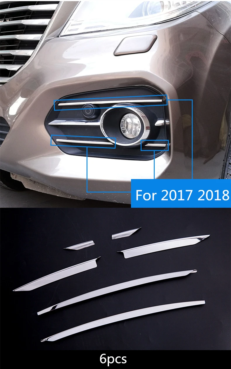 Для Haval H9- Автомобильная передняя противотуманная фара, декоративная яркая полоса, аксессуары для украшения автомобиля