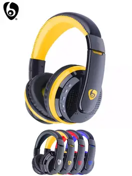 

Over Ear Bass Stereo Bluetooth Headphone Wireless Headset Support Micro SD TF Card Radio Microphone Gaming Earphone