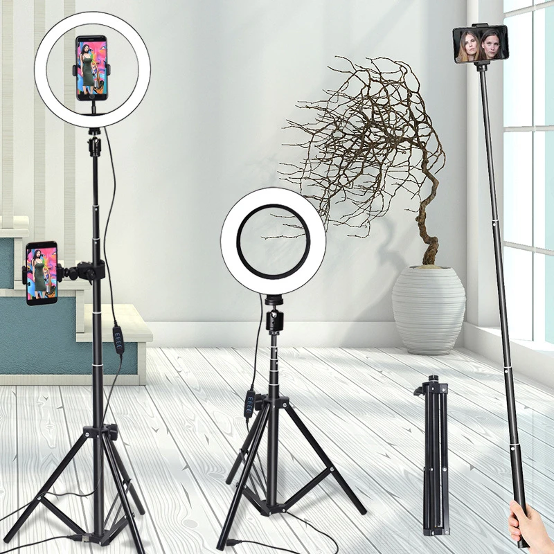 Bluetooth Camera Photo Led Selfie Ring Light Phone Lamp Photography Lighting Tripod Stand For TikTok Youtube Live Cellphone Bluetooth Camera Photo Led Selfie Ring Light Phone Lamp Photography Lighting Tripod Stand For TikTok Youtube Live Cellphone