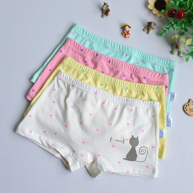 Style2 randomly12pcs 12 шт./упак. нижнее белье для маленьких девочек, мягкие хлопковые трусы для малышей Новинка, симпатичное нижнее белье с мультяшным принтом трусы, трусики для детей короткие брюки - Цвет: Style2 randomly12pcs