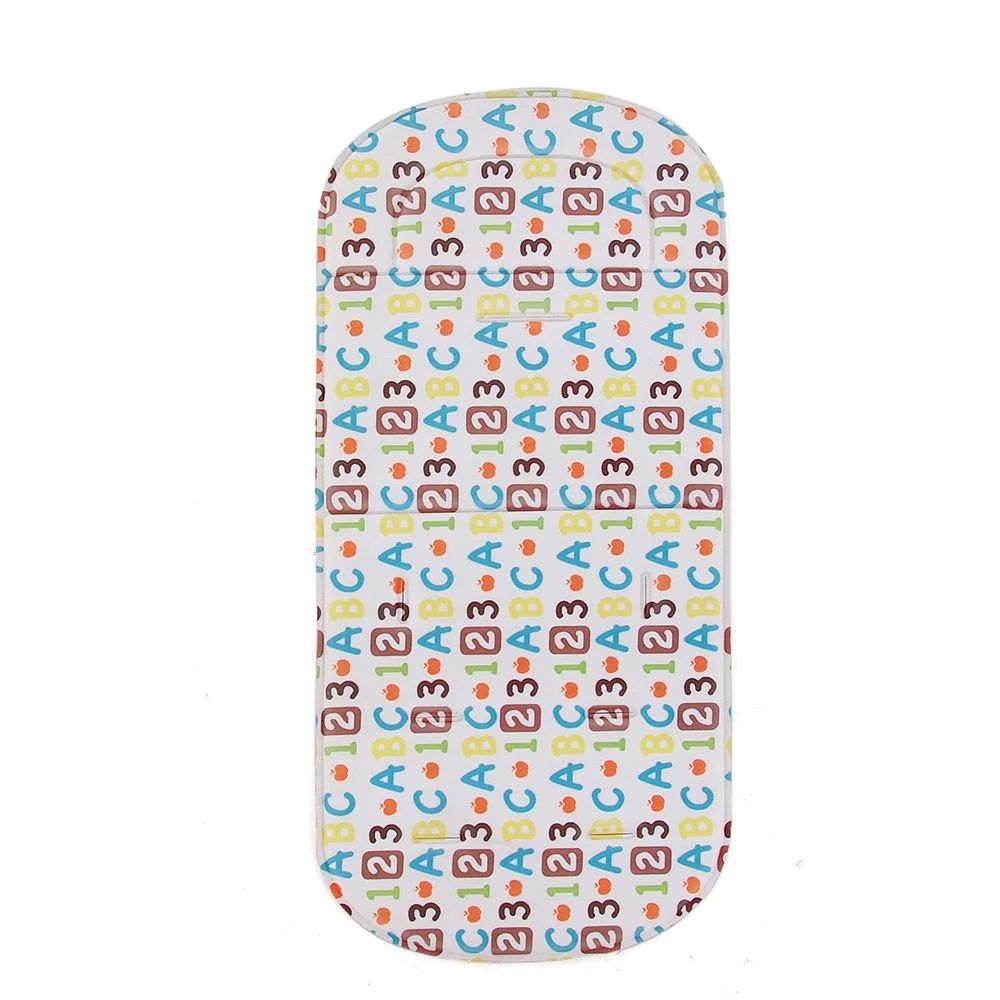 CYSINCOS Child Cart Seat Mat Kids Pushchair Cushion Comfortable Baby Stroller Pad All Season General Soft Baby Stroller Seat Mat - Цвет: E489671