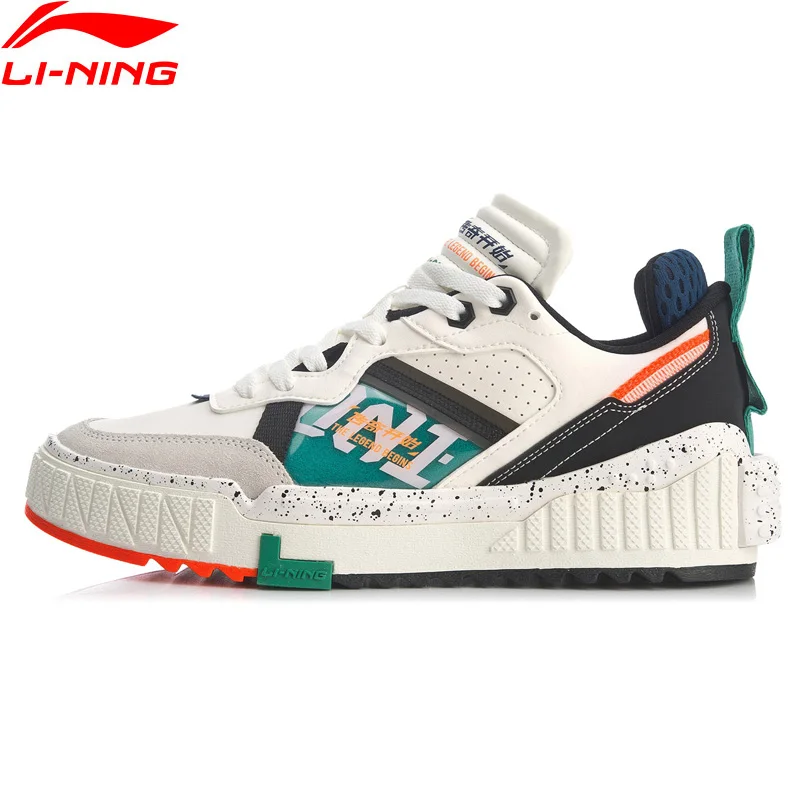 Li-Ning Men 001 UNBLOCK Lifestyle Shoes LiNing Classic Leisure Anti-Slippery Sport Shoes Sneakers AGCQ199