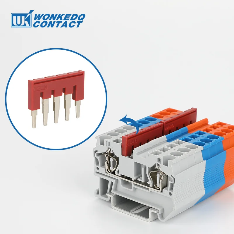 1Pc FBS 2/3/4/5 6 Jumpers For PT4 ST4 Din Rail Terminal Block Accessories PT ST Type FBS2 6 FBS3