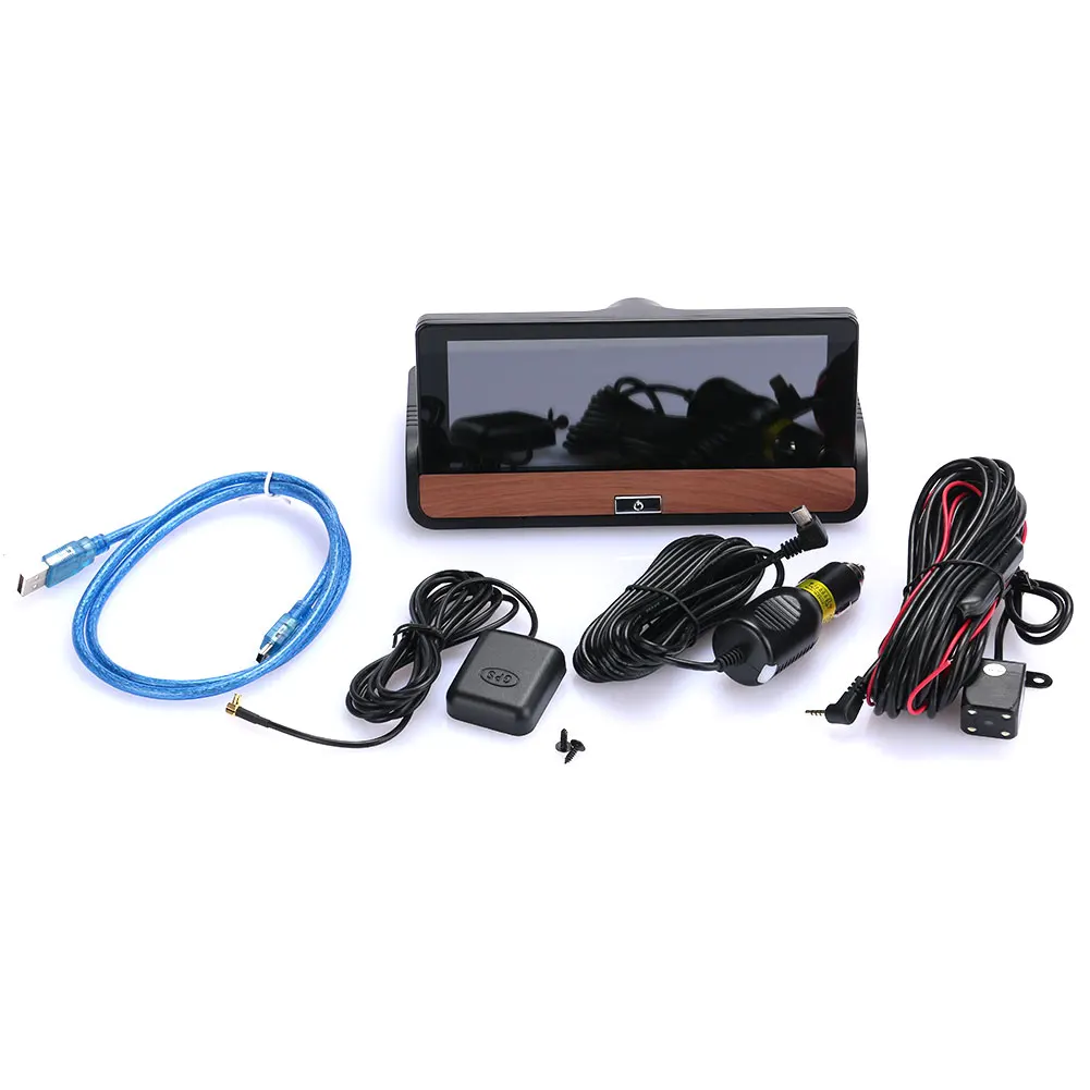 FHD Автомобильный gps dvd-плеер g-сенсор видео рекордер для DVR камеры