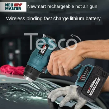 Cheap Lithium Rechargeable Hot Air Gun Small Wireless Plastic Welding Gun High Power Portable Heat Shrinkable Film Baking Gun