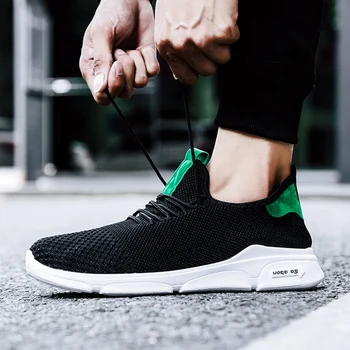 

Weweya Low Top Flats 2019 White Sneakers Mesh Vulcanize Shoes Men Soft Trainer Shoe Classic Cheap Loafers Zapatillas Mujer