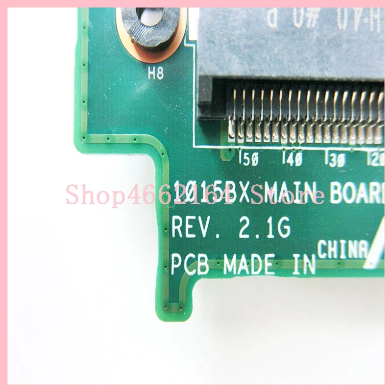 Laptop Motherboard para Asus Eee pc 1015bx Rev:2.1g com Dissipador de Calor Notebook Mainboard 100 Testado ok - Imagem 2