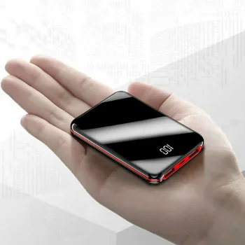 30000麻雀力銀行iphone xiaomiサムスン外部バッテリー銀行デュアルusbポータブル充電poverbankポータブル充電器