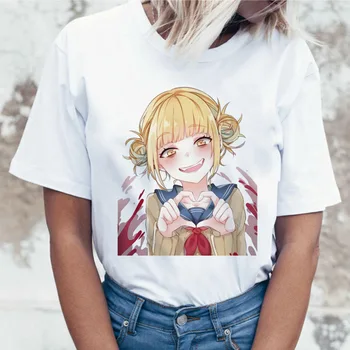 

Cartoon t-shirt female Harajuku cartoon T-shirt senpai funny T-shirt