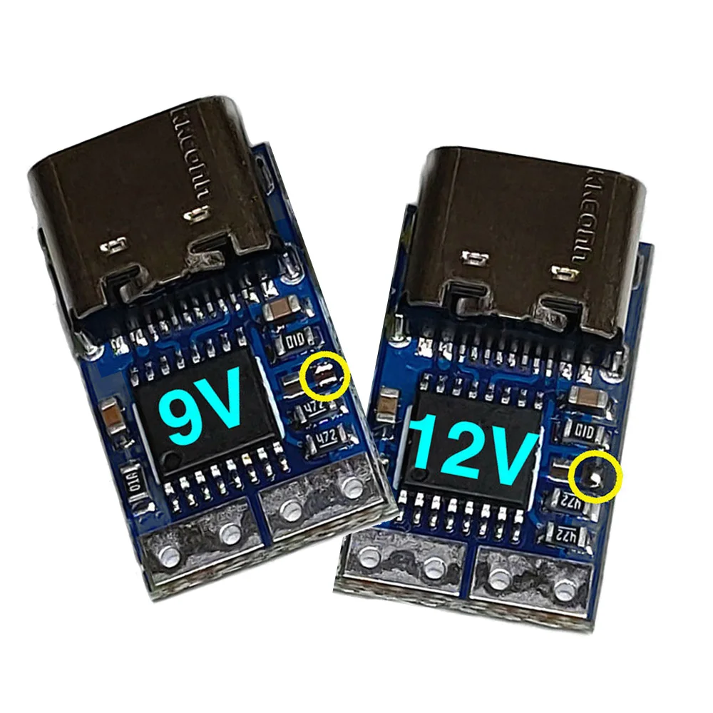 1pc Mini ZYPDS DC 12V Trigger Electrical Replaces For Xiaomi 65W PD Power Supply For Charging Laptops