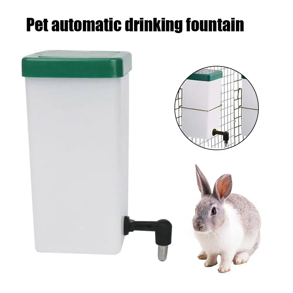 

Pet Automatic Drinking Fountain Water Dispenser Non Drip Rolling Ball Type Water Fountain for Small Animal Rabbit Hamster Guinea