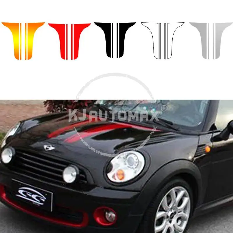 KJAUTOMAX для Mini Cooper R55 R56 R60 R50 R53 F55 F54 F56 F60 спереди и сзади Стикеры Светоотражающие виниловые#3 парки с капюшоном наклейка