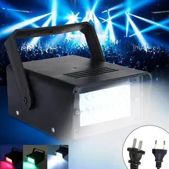 

Mini 24LED 3W Red Stage Flashing Light Effect Lamp Strobe DJ Disco Club Party