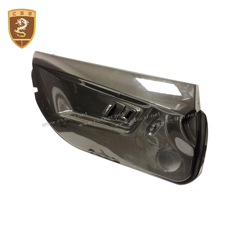 Подходит для Lamborghini Gallardo LP550 560 570 03 14 карбоновая Внутренняя дверь литье глянцевый