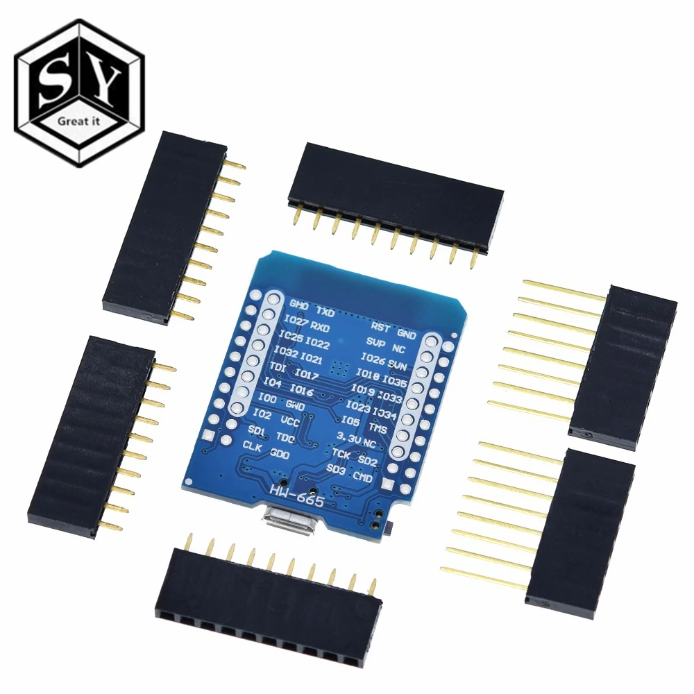 MH-ET LIVE D1 mini ESP32 ESP-32 WiFi+ Bluetooth Интернет вещей макетная плата на основе ESP8266 полностью функциональная для arduino