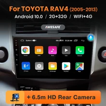 AWESAFE PX9 Für Toyota RAV4 RAV 4 2005 - 2013 Auto Radio Multimedia Video Player Navigation GPS Keine 2 din 2din DVD Android 10