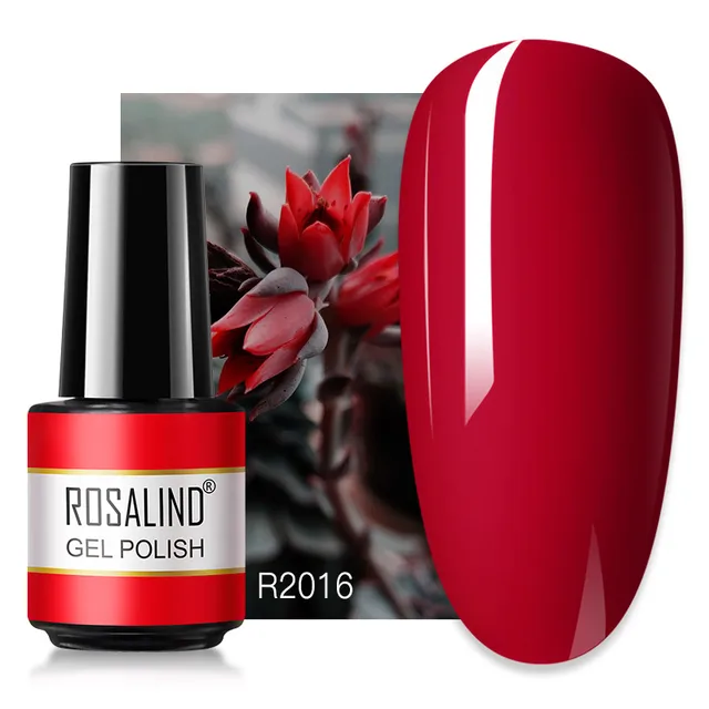 ROSALIND 7ML Nail Gel Polish Hybrid Varnishes All For Manicure Nails Art Base Top Coat UV Lamp Vernis Semi Permanent Varnishes RAR2016