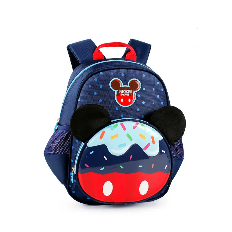 Disney Детский рюкзак Микки и Минни Маус Мышь Новинка для девочек и мальчиков Детская школьная одежда для девочек, сумка для мальчика Симпатичные Рюкзаки Мультфильм Сумки для детского сада - Цвет: A