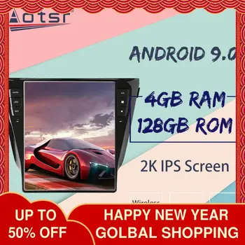 Billig 4 + 128GB Für NISSAN X-TRAIL Android Radio Band Recorder 2013-2018 Auto Multimedia-Player Stereo PX6 Kopf Einheit Tesla Navi Autoradio