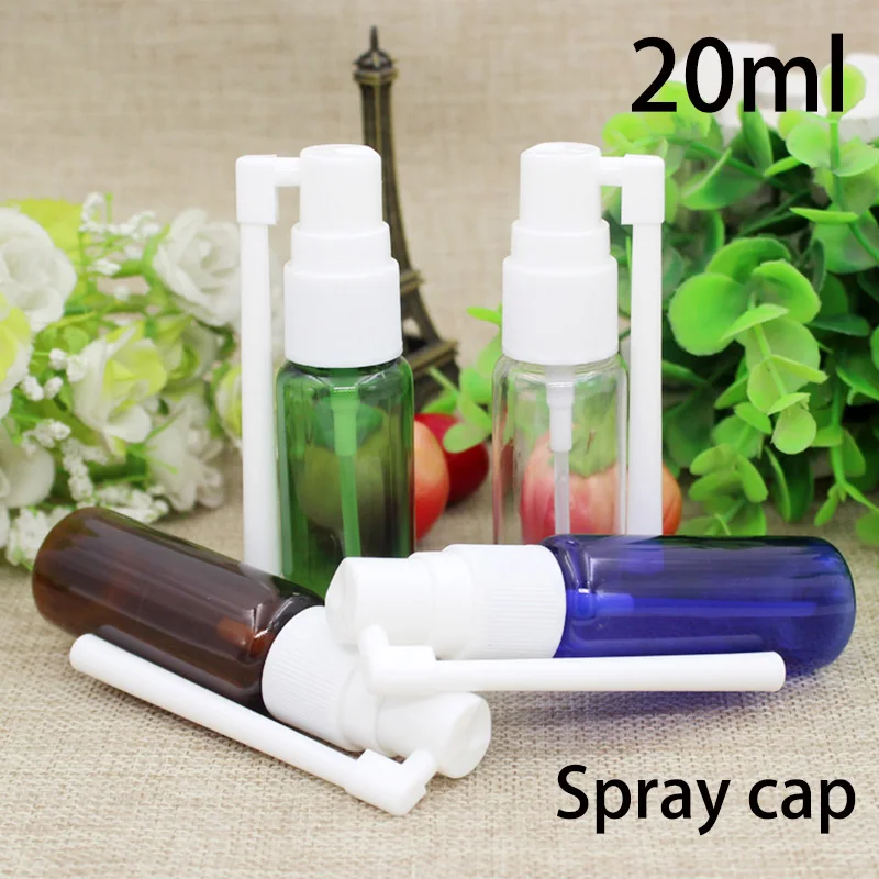 

Free Shipping 20ml Plastic Spray Bottle with Long Sprayer Empty Cosmetic Women Perfume Water Container Travel Packaging Bottles
