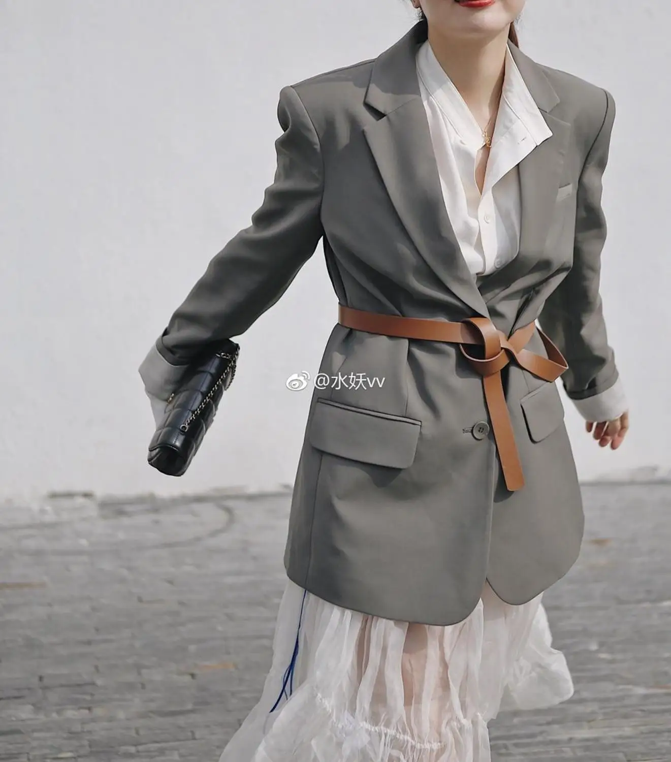 2019FW на осень модные, женские, шерстяные Блейзер Пальто Повседневная куртка верхняя одежда пальто с поясом, ddxgz2 9,16