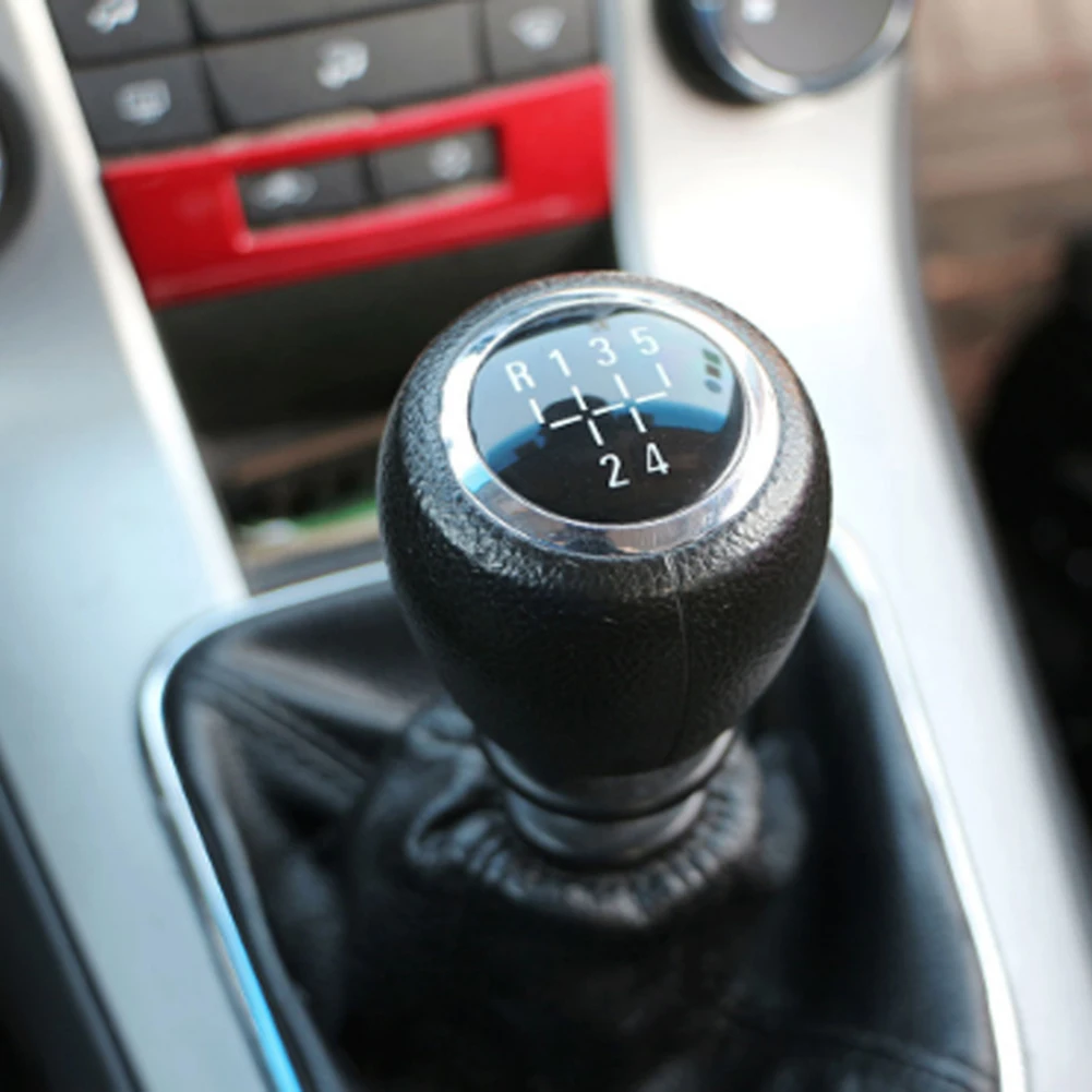 Чехол с черной ручкой переключения передач для Chevrolet Cruze 2009 2010 2011 2012 2014