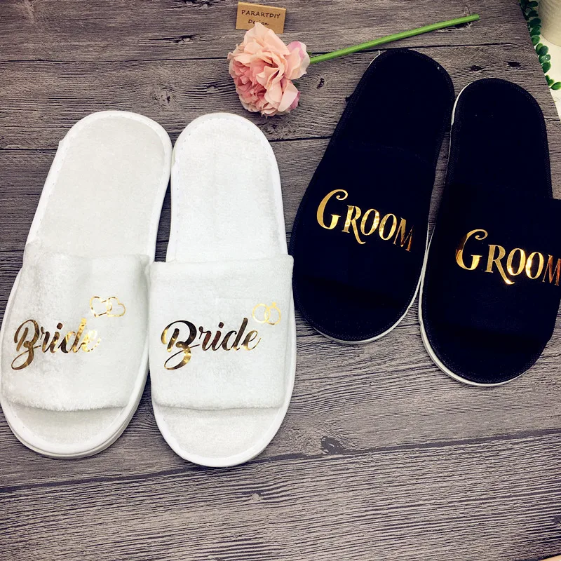 wedding day slippers