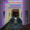 LED Windows sill lights 12W for outdoor windows Waterproof Spotlight Hotel aisle lights illuminate contour Balcony lights 1