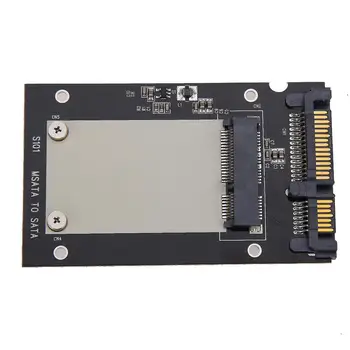 

mSATA SSD to 2.5in SATA Convertor Adapter Card Computer Transition Card 50 x 30 mm SSD Case Supports For Windows Vista Linux Mac