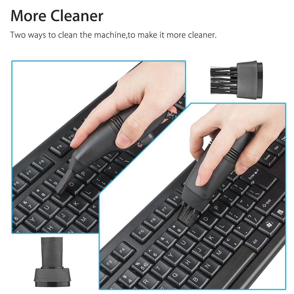 Saingace щетка для чистки клавиатуры пылесос мини USB Многофункциональный ручной пылеочиститель портативные чистящие инструменты Прямая поставка