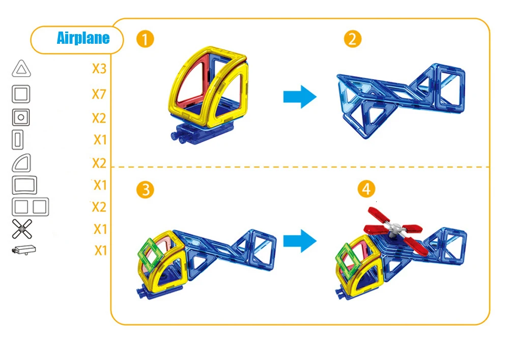 Креативные 3D Магнитные строительные блоки модели и строительные игрушки Магнитный конструктор Набор для строительства магнитные игрушки для детей подарок
