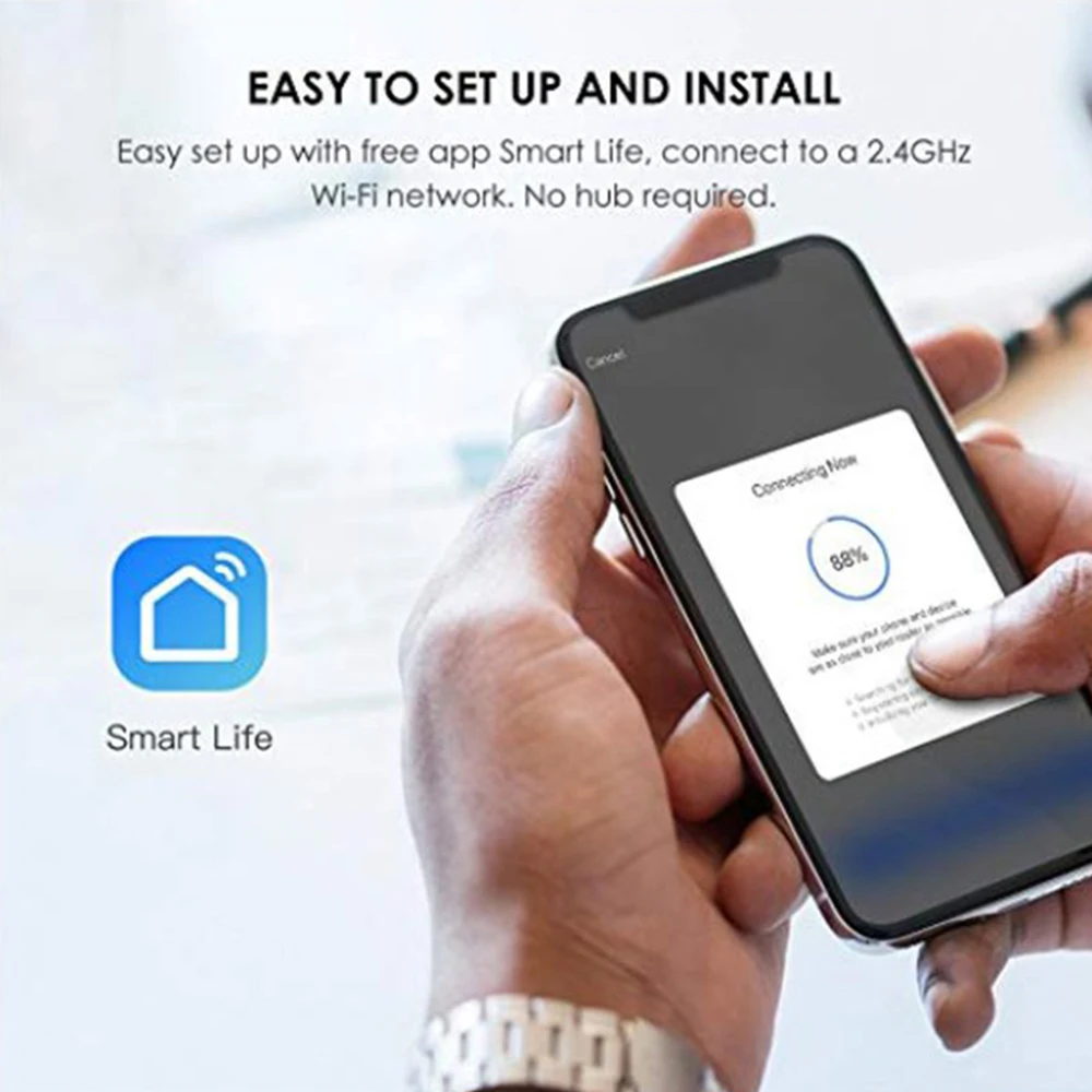 ACCKIP Prise разъем WiFi 16А мини умная розетка с Android iOS Alexa Google Home et IFTTT Fonction de minuterie