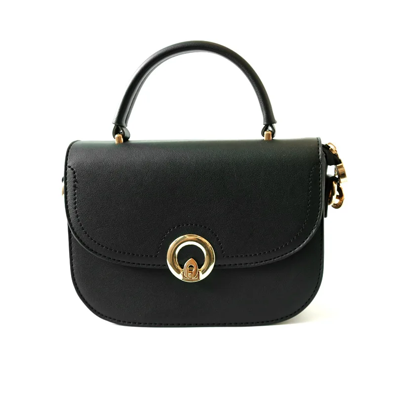 

Autumn New Style Fashion Cross-body round Buckle All-match Bag Women's Ocean Elegant Simple Fairy Bag