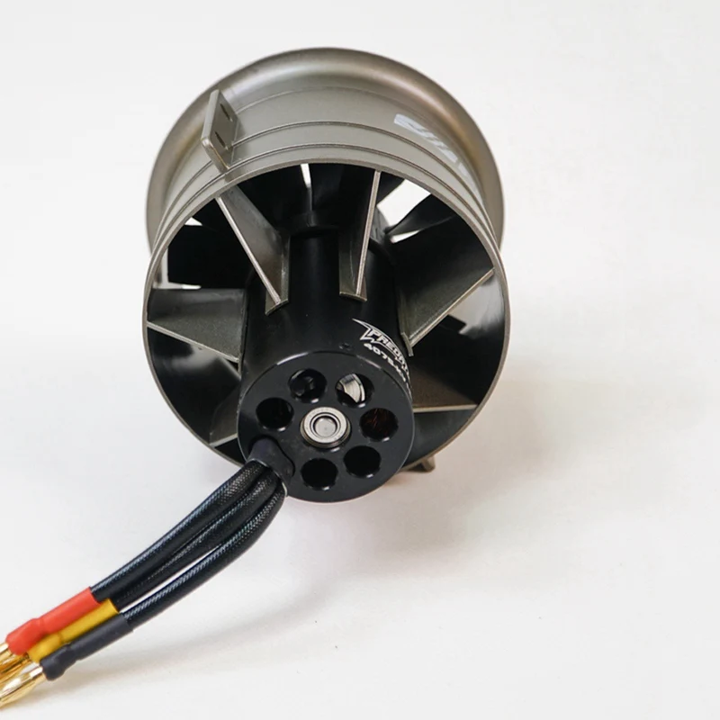 FMS 90 мм Pro 12 лезвий металлический Ducted Fan EDF с 4075 KV1500 Inrunner бесщеточный двигатель для