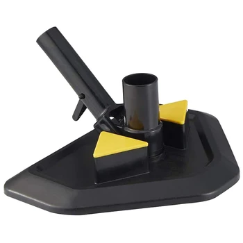 

Swimming Pool Vacuum Head, Eco-Friendly Vacuum Cleaner Replacement Head Triple-Cornered Weighted Pool Spa Head