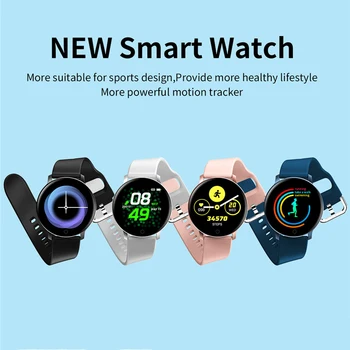 

Smart Bracelet Watch Heart Rate Blood Pressure Monitor Bluetooth Synchronize FKU66