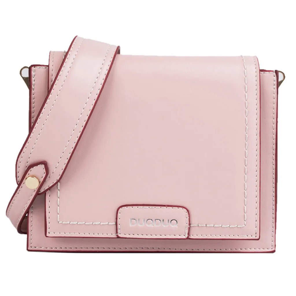 Новая сумка из искусственной кожи, маленькая розовая сумка через плечо для женщин, дизайнерские сумки через плечо, женские сумки-мессенджеры, женская сумка#35