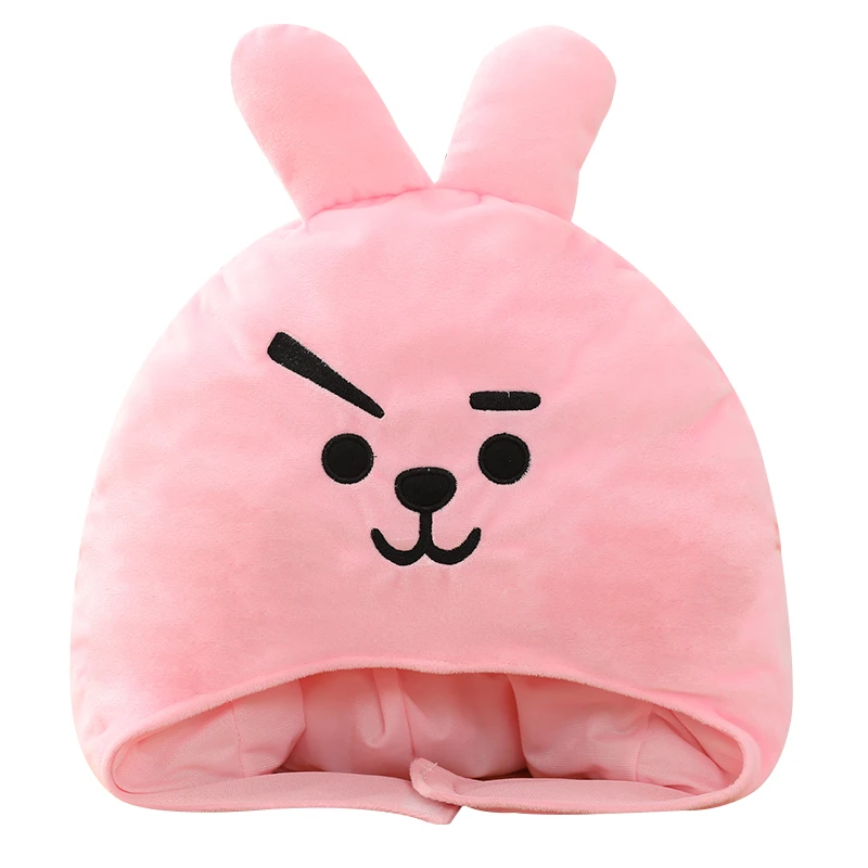 Корейский kpop мягкая игрушка голова прекрасное животное Мягкая Кукла kawaii Аниме