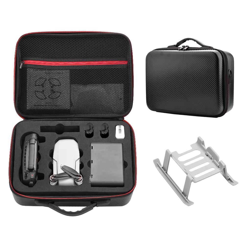 Super Sale ZSA Waterproof portable Case Shockproof Protective Storage Bag Travel box for Mavic Mini Drone Accessories Landing Gear Extended leg 