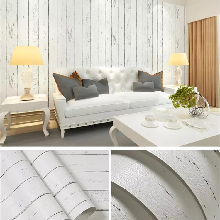 Self adhesive Самоклеящиеся обои из ПВХ с рисунком для детской комнаты, для мальчиков и девочек, для спальни, для гостиной, для телевизора, водостойкие настенные наклейки, обои - Цвет: Self adhesive